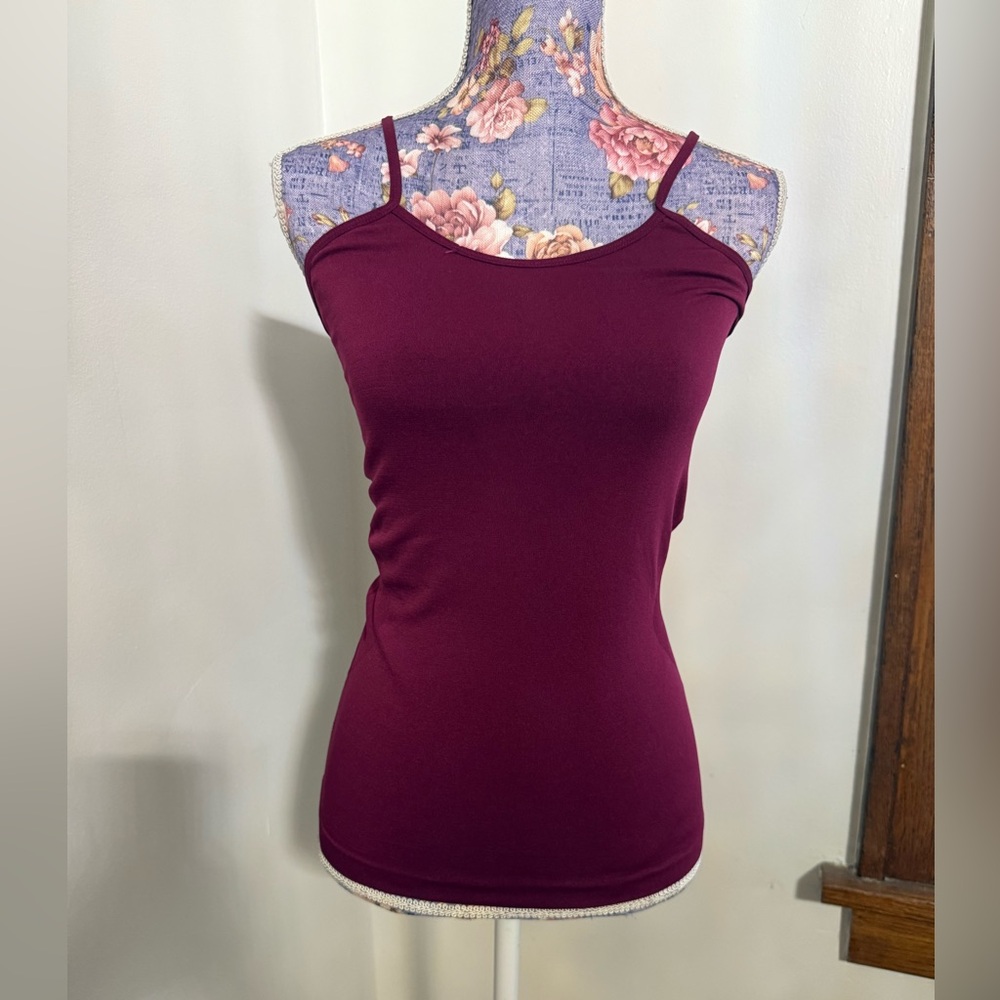 Elegant Burgundy Camisole for Women